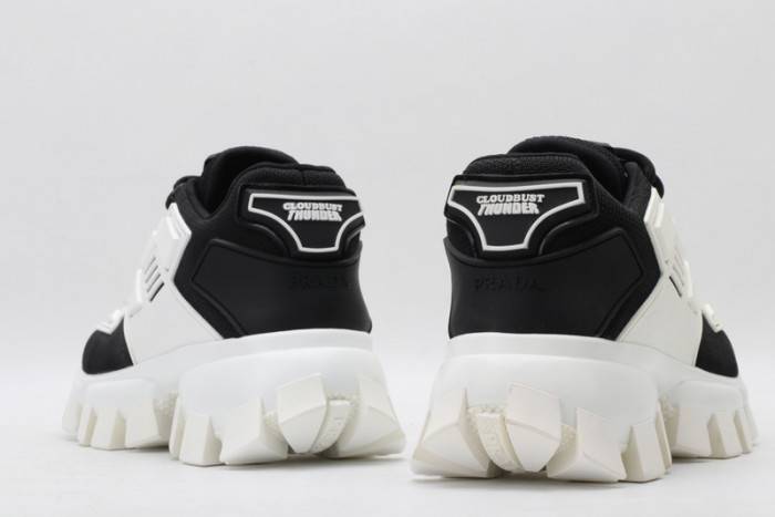 PRA Cloudbust Thunder Knit White And Black