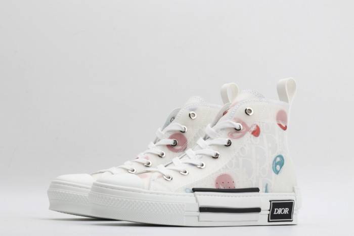 D10R B23 Oblique High Top Sneaker